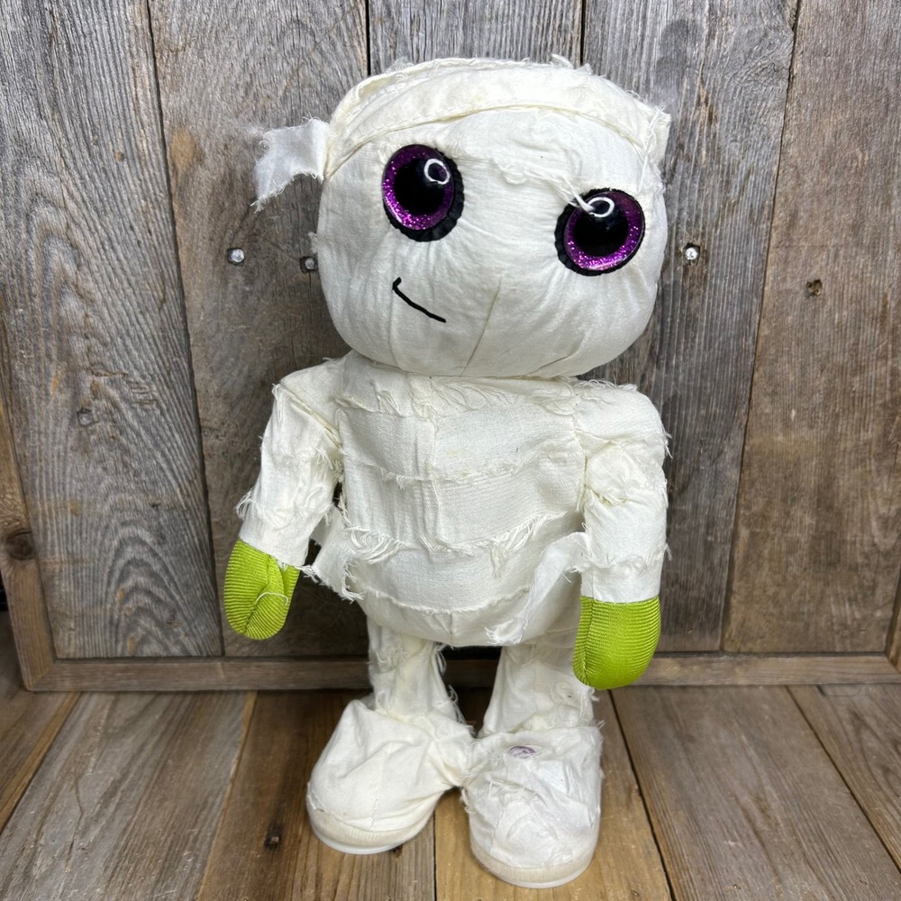 13" Gemmy Thriller Dancing Mummy Animated Halloween Decor Works